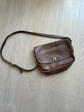Vintage Coach City Bag 💼 Leather As Is Condition